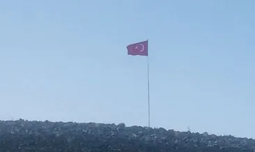 Ardahanlılar sınırda bayrak dalgalandırdı
