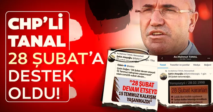 CHPâ??li Tanalâ??dan 28 Åubatâ??a tam destek!