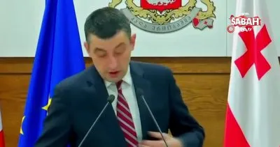 Gürcistan Başbakanı Gakharia istifa etti, hükümet düştü | Video