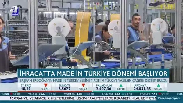 İhracatta Made in Türkiye dönemi başlıyor