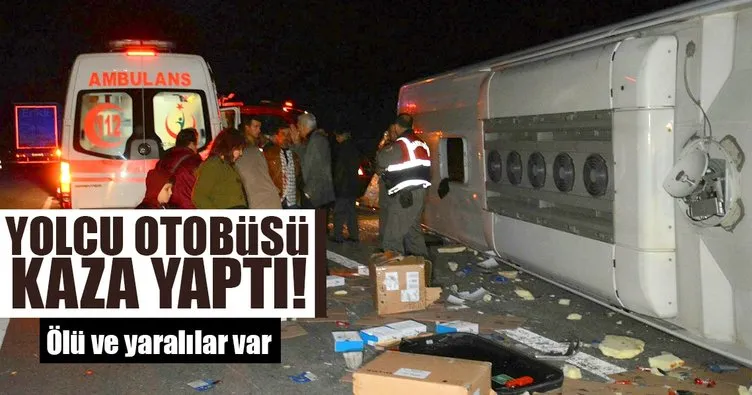 Son dakika: Bursa’da otobüs kazası, ölü ve yaralılar var