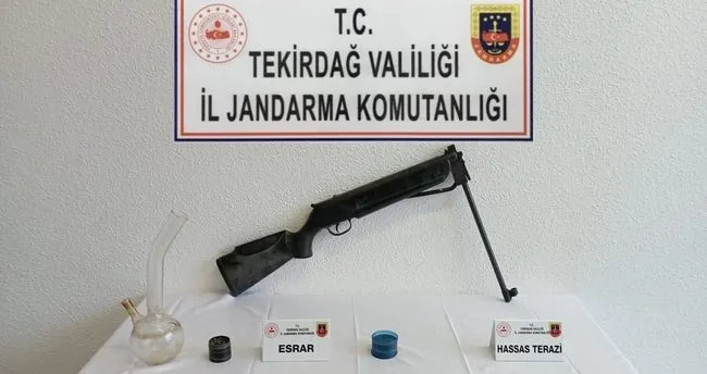 Jandarmadan uyuşturucu baskını