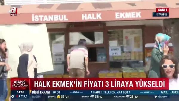 İstanbul, Ankara ve İzmir'de halk ekmeğe zam! | Video