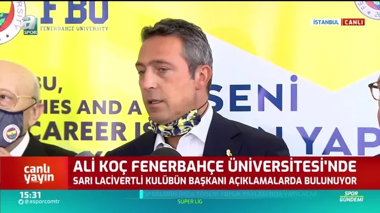 Ali Koç'tan harcama limiti açıklaması!