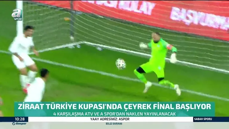 Ziraat Türkiye Kupası'nda çeyrek final heyecanı başlıyor!