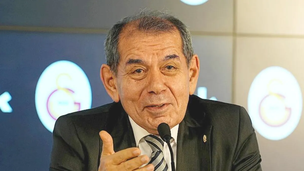 G.Saray Başkanı Dursun Özbek, transferle ilgili eleştirilere yanıt verdi: Şeker mi alıyoruz!