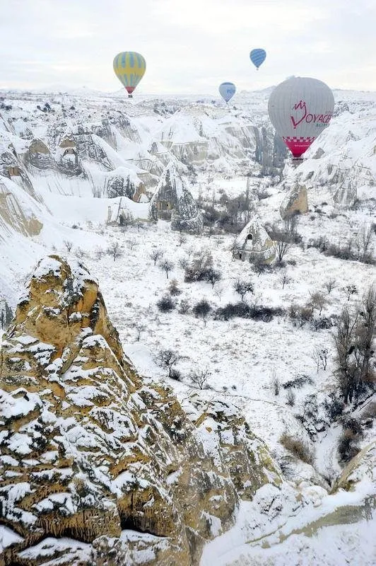 Nevşehir Haberleri: Kapadokyada kış başka güzel Nevşehir Haberleri: Kapadokyada kış başka güzel