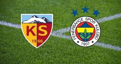 Kayserispor Fenerbahçe maçı ne zaman, saat kaçta ve hangi kanalda? Trendyol Süper Lig Kayserispor Fenerbahçe maçı canlı yayın bilgisi