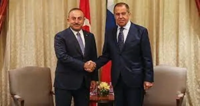 Bakan Çavuşoğlu, Rusya Dışişleri Bakanı Lavrov ile görüştü