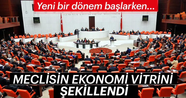 Meclisin ekonomi vitrini şekillendi