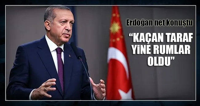 Cumhurbaşkanı Erdoğan’dan ’Kıbrıs’ açıklaması