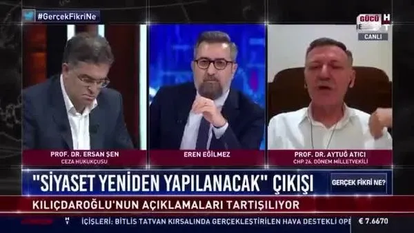 CHP'li Aytuğ Atıcı'dan canlı yayında tepki çeken skandal sözler | Video