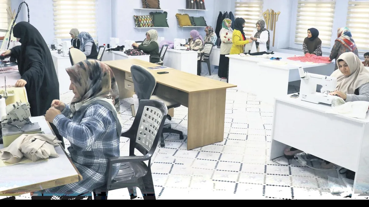 Yazın yaylada kışın kursta