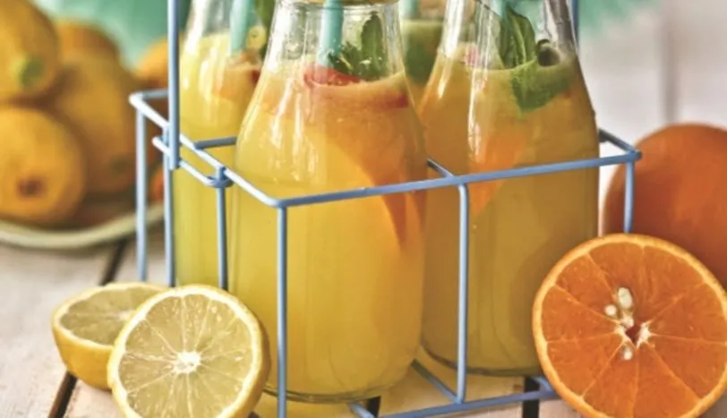 Portakallı Limonata Tarifi Soslar ve İçecekler Sofra
