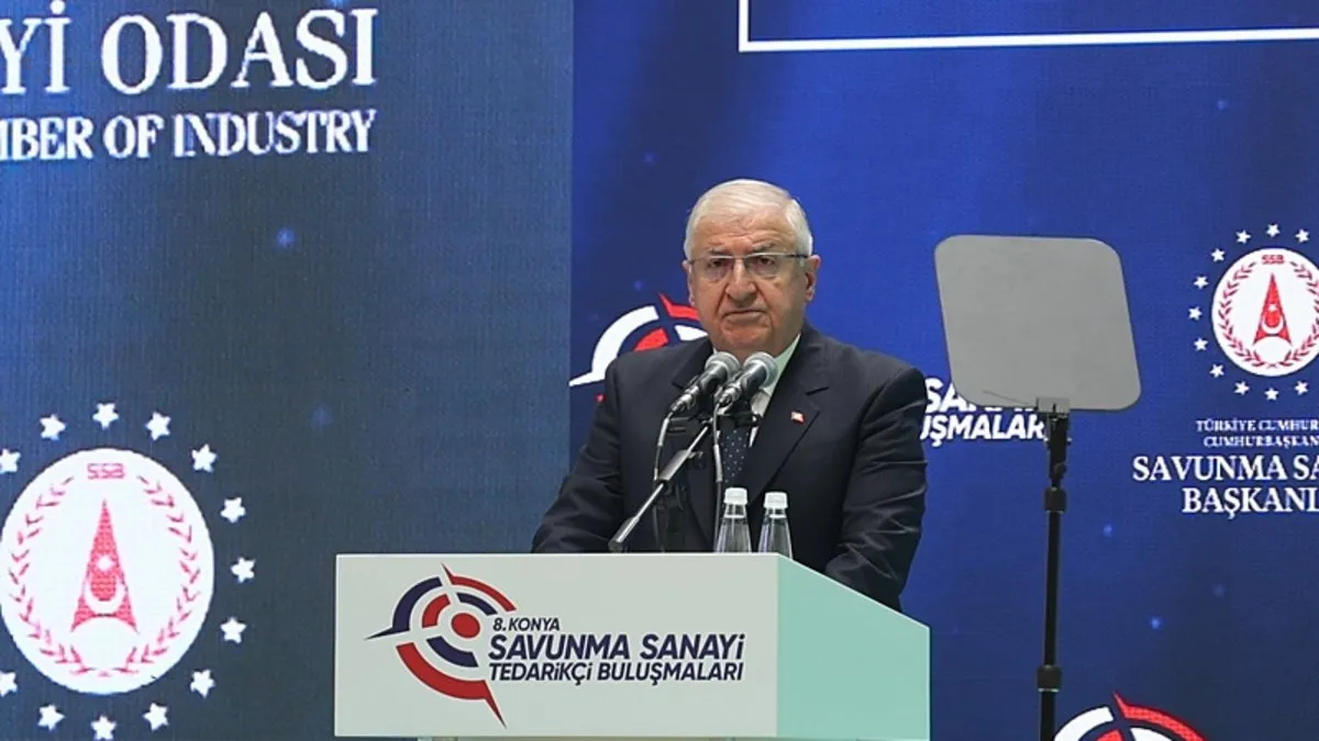 Bakan Güler'den terörsüz Türkiye mesajı: PKK tüm uzantıları ile faaliyetlerine son vermeli