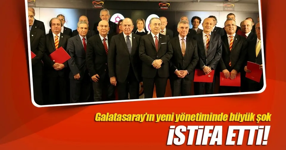 Galatasaray Da Iki Istifa Birden