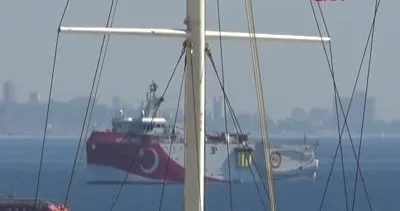 SON DAKİKA! NAVTEX ilanları sonrası Oruç Reis limandan ayrıldı | Video