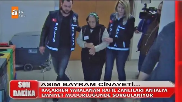 Müge Anlı canlı yayınına şok polis gözaltısı...  Asım Bayram cinayeti faili Ferluga Karatuğ'u polisler canlı yayında götürdü!