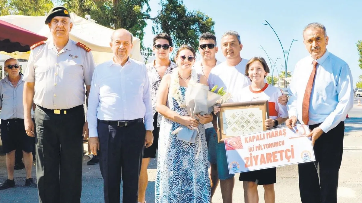 Kapalı Maraş açıldı 2 milyon ziyaretçi ağırladı
