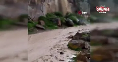 Kayseri’de etkili olan sağanak yağış bazı bölgelerde sele neden oldu | Video