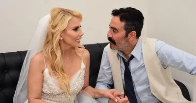 Oyuncu Mustafa Üstündağ gazeteci Tuba Kalçık ile evlendi! İşte ilk kareler...
