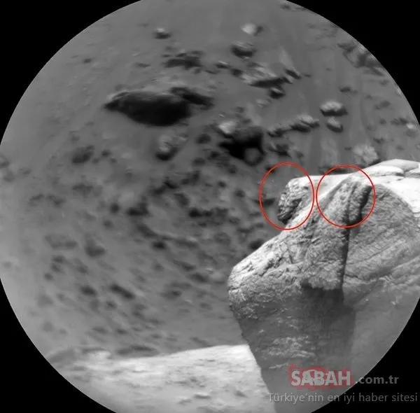 NASA açıklama yapamadı! Mars’tan gelen görüntüler şoke etti!
