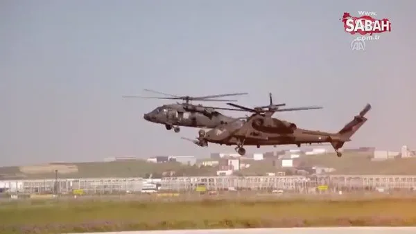 Jandarma yeni ATAK helikopterinin görüntülerini paylaştı... İzleyenler büyülendi!