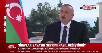 Son dakika... Azerbaycan Cumhurbaşkanı İlham Aliyev’den canlı yayında flaş Türk SİHA’ları açıklaması | Video