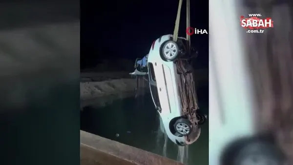 Muğla'da otomobil köprüden suya uçtu: 2 ölü | Video