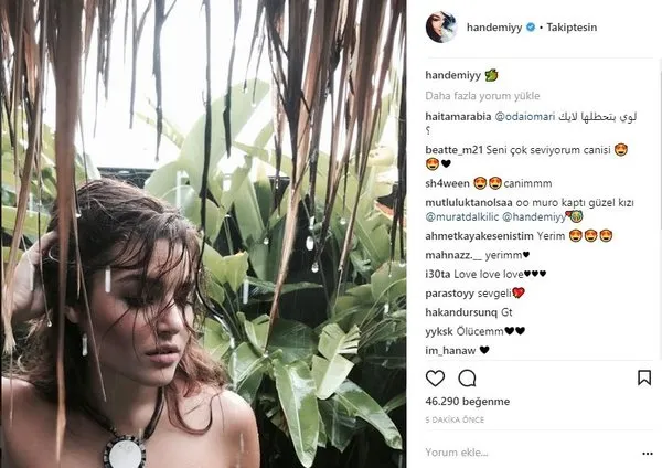 Ünlülerin Instagram paylaşımları (20.01.2018)