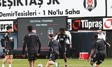 Beşiktaş kondisyon ve taktik çalıştı!