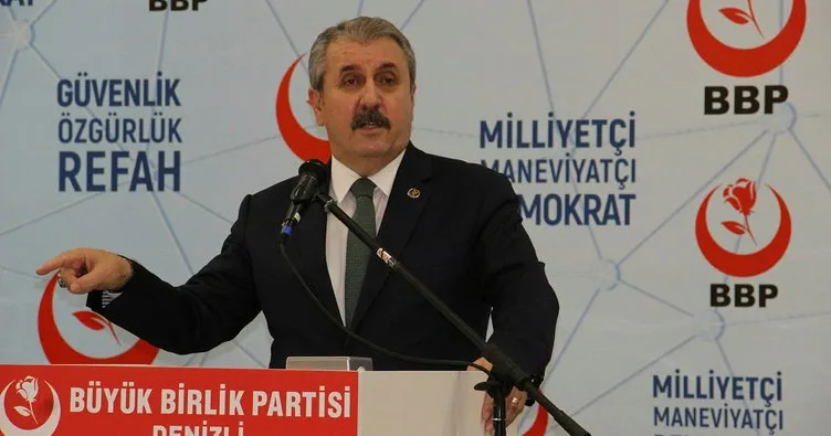 BBP Lideri Mustafa Destici’den Kılıçdaroğlu’na çok sert ’helalleşme’ tepkisi: Belli ki Millet İttifakı’nın oyları yetmiyor...
