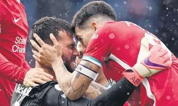 Kaleci Alisson’dan son dakika golü