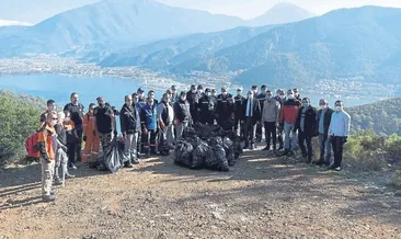 3 saatte 5 ton çöp