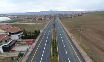 Kırıkkale Belediyesi’nden otobanı andıran asfaltlama