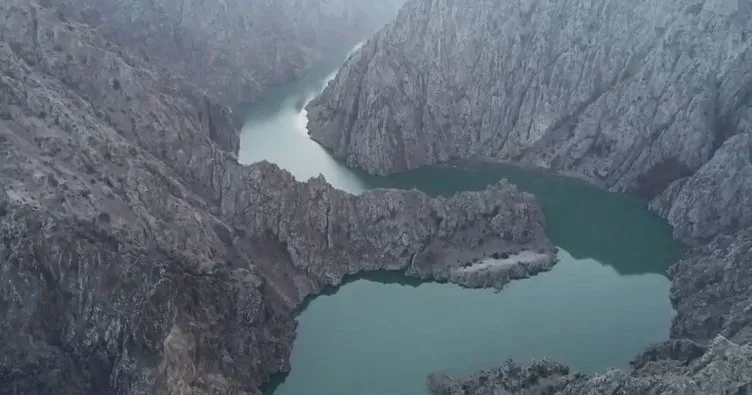 Yusufeli Barajı’nda su seviyesi 79 metreye yükseldi, 92 milyon metreküp su depolandı