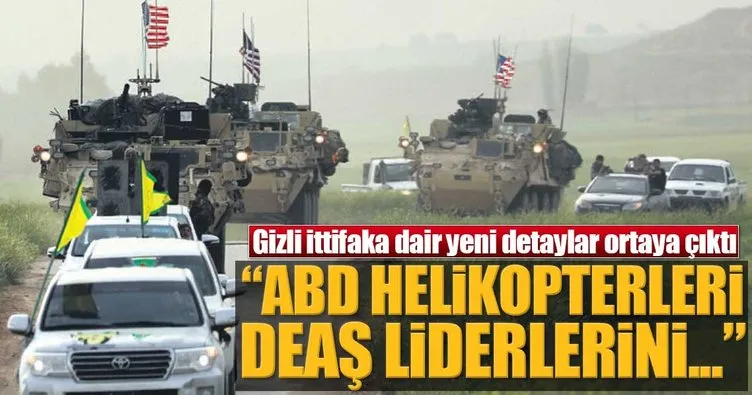“ABD helikopterleri DEAŞ liderlerini SDG’ye taşıyor”