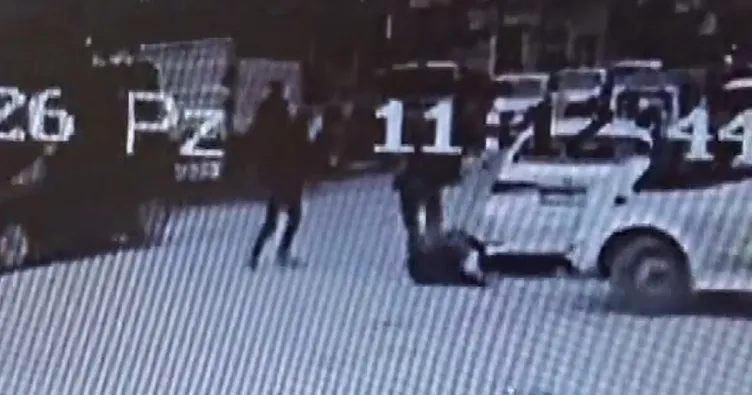 Sivas’taki cinayet anı kamerada