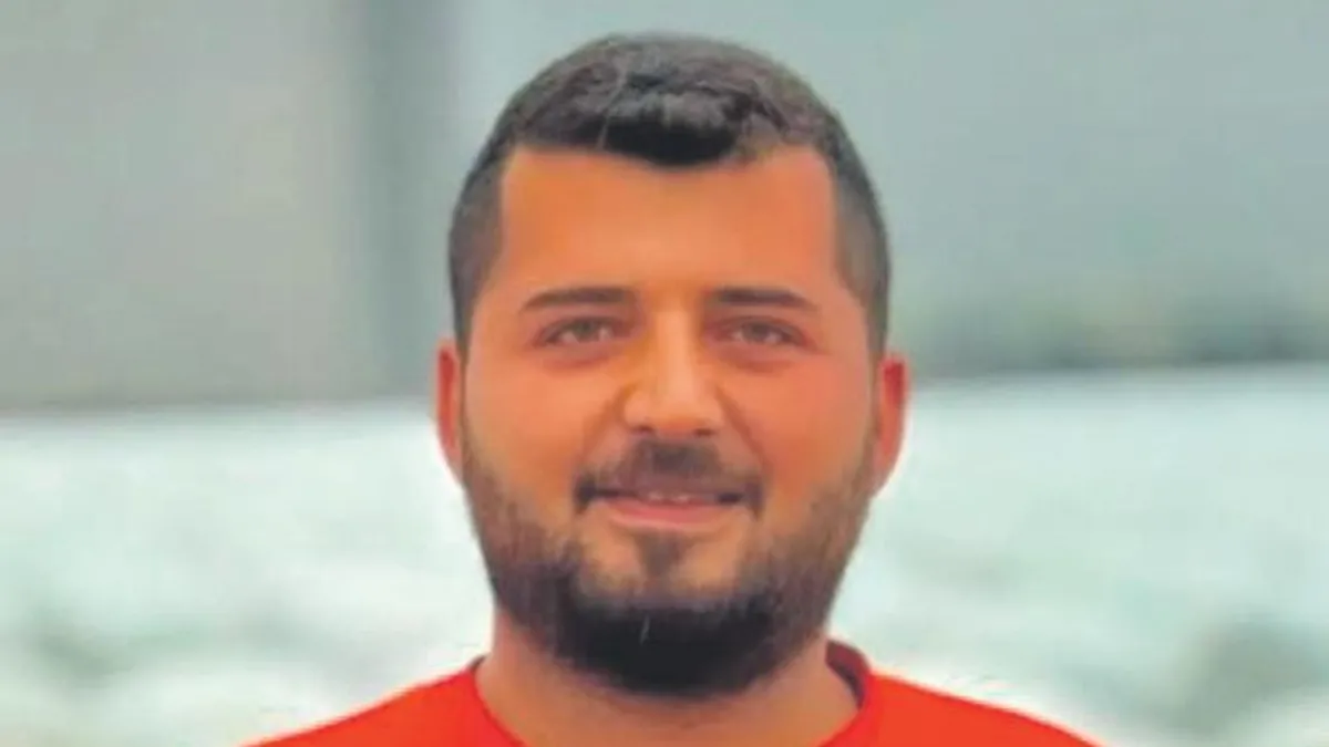 Domuza çarpan otomobil şarampole uçtu