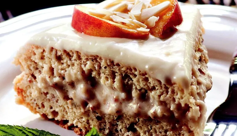 Şeftali Kremalı Pasta Tarifi Pastalar Sofra
