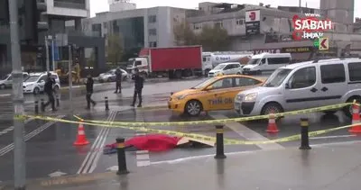 Hafriyat kamyonu dehşeti 1 ölü | Video