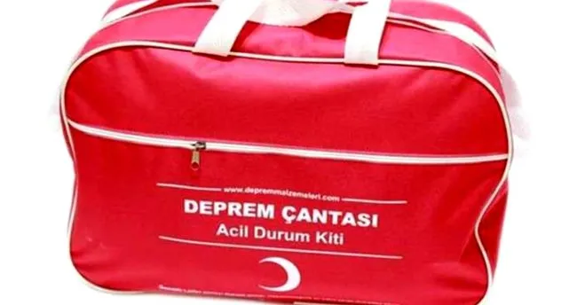 Deprem çantalarına talep arttı