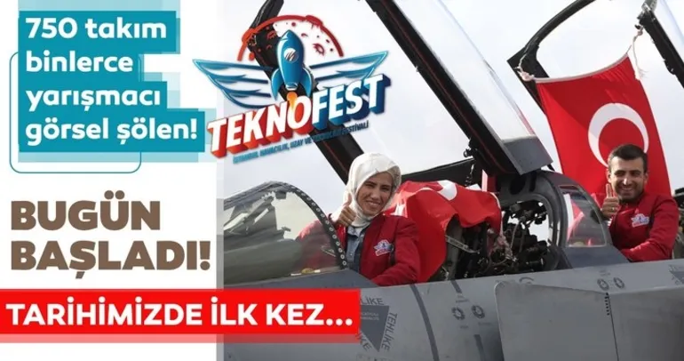 Merakla takip edilen TEKNOFEST’ten kareler