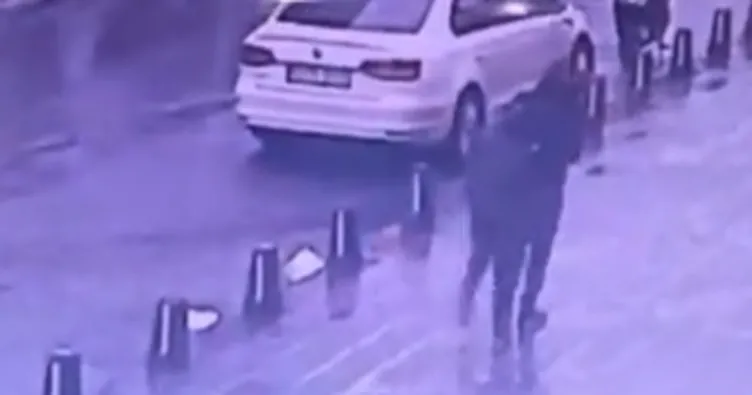 İstanbul’da akılalmaz hırsızlık! Dolar dolu çantayı saniyeler içinde keserek çaldı