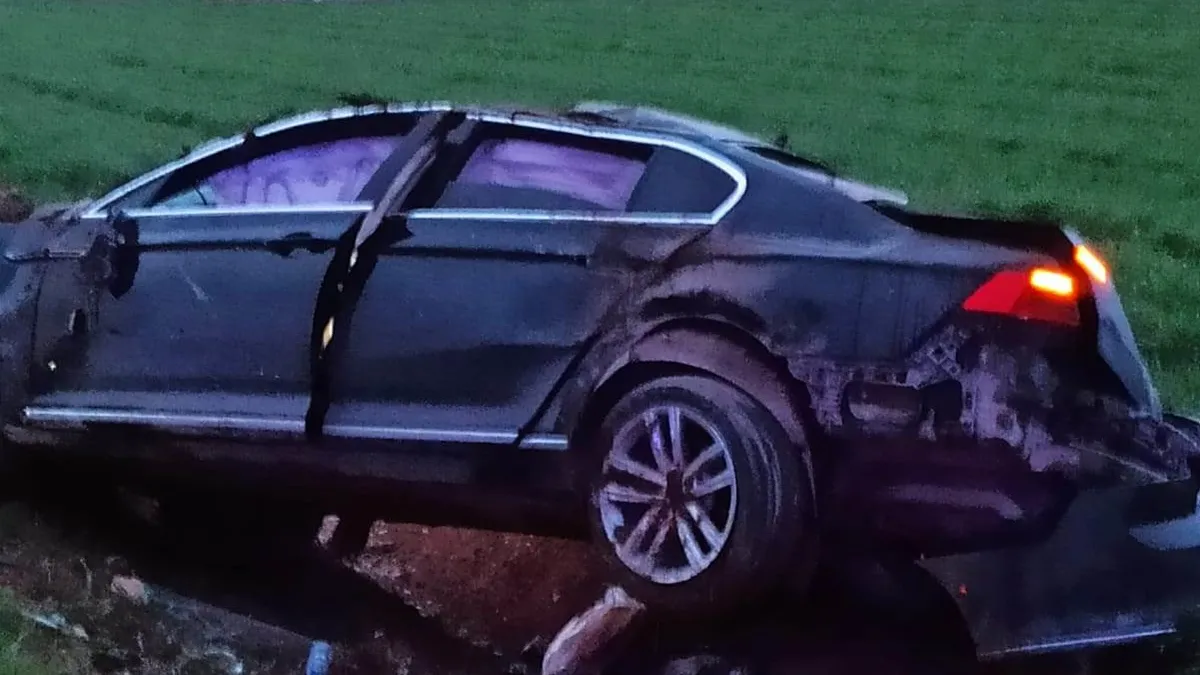 Otomobil takla attı: 1 ölü, 3 ağır yaralı