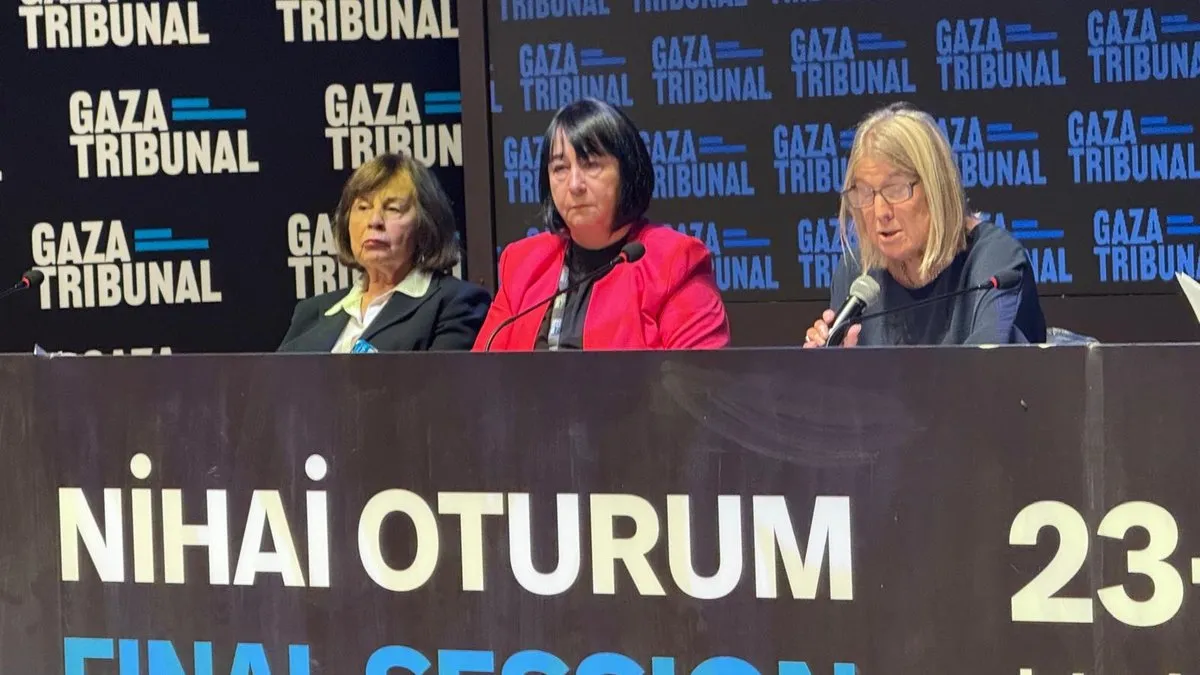 Gazze Mahkemesi Nihai Oturumu’nda karar açıklandı Gazze Mahkemesi Nihai Oturumu’nda karar açıklandı