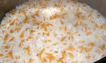 Şehriyeli pirinç pilavı tarifi yapılışı! Nefis ve kolay tane tane pirinç pilavı tarifi nasıl yapılır?