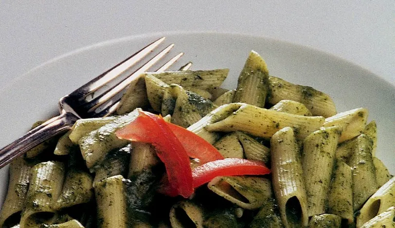 Ispanak Soslu Makarna