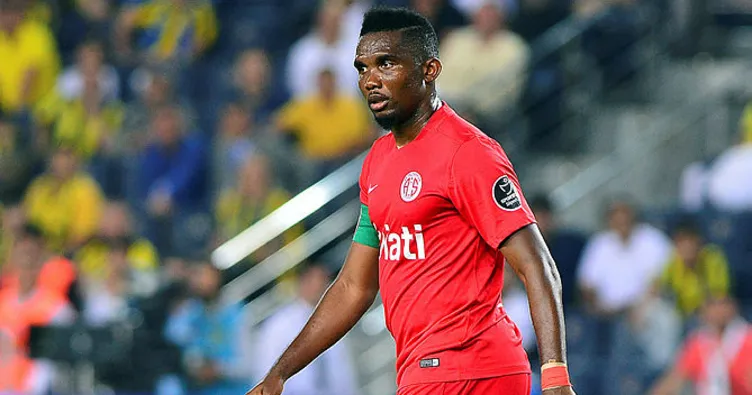 Antalyaspor’da Eto’o ile yollar ayrıldı