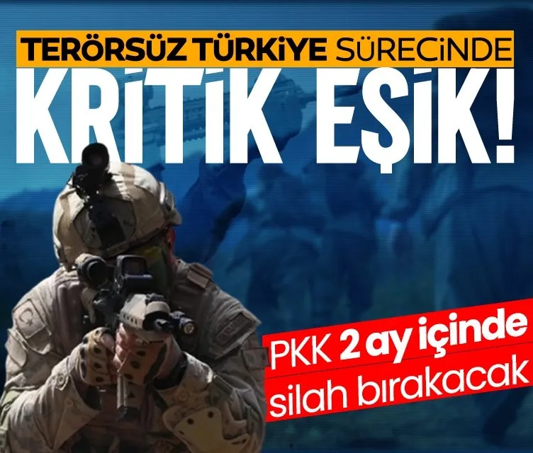 Terörsüz Türkiye sürecinde kritik eşik